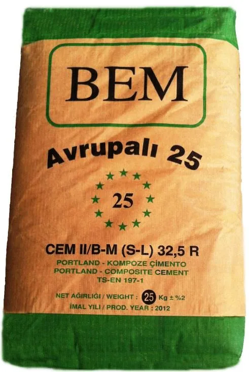 Portland Kompoze Çimento CEM II/B-M (S-L) 32,5 R