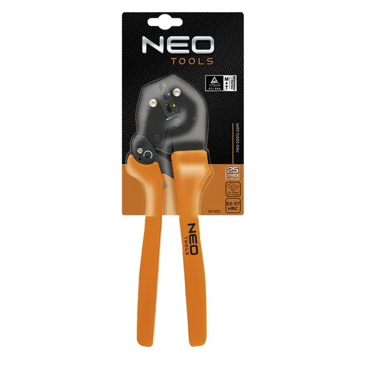 Konektör ucu sıkıştırma pensesi 22-10 AWG