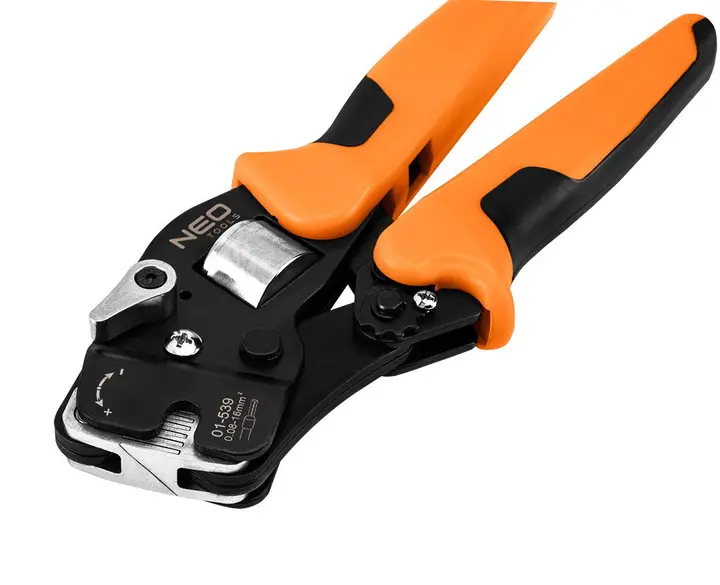 Hülse sıkıştırma pensesi CrV 230 mm, kendinden ayarlı 0.08 -16 mm2, AWG 26-5