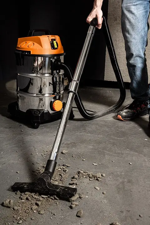 Endüstriyel elektrikli süpürge 1400W, 30 L hazne