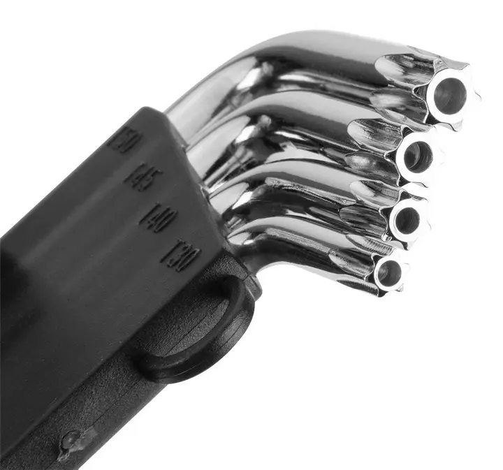 Torx anahtarlar T10-T50, 9 parçalık set