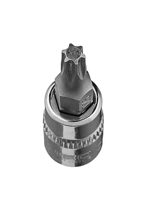 Torx TX25 1/4 lokma üzerine uç, kısa, 37 mm