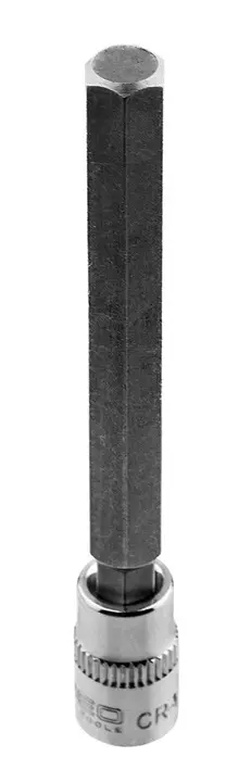 1/4 lokma üzerinde H8 altıgen uç, uzun, 87 mm