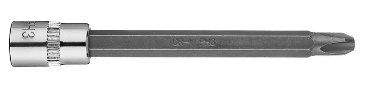 1/4 lokma üzerinde PH3 tornavida ucu, uzun, 87 mm