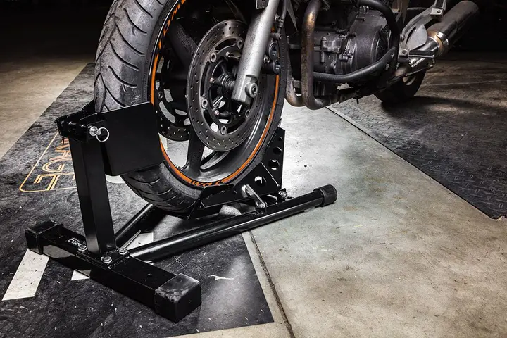 Motosiklet ön tekerlek standı