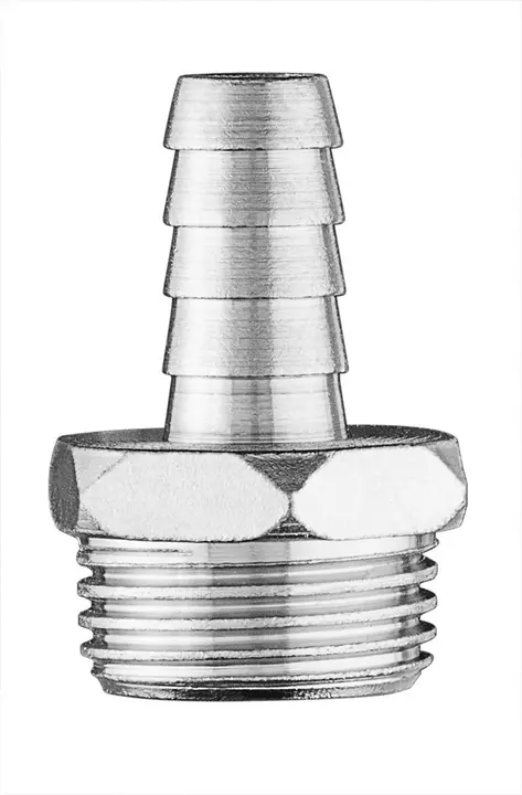 Hortum bağlantısı 10 mm, 1/2 erkek diş