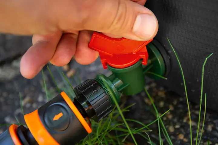 Katlanabilir yağmur suyu depolama kabı, 500 L, PVC