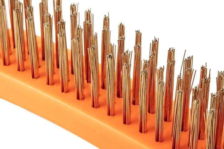 Tel fırça, pirinç tel, 4x16 sıra