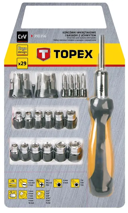 Tutuculu tornavida ucu ve lokma seti