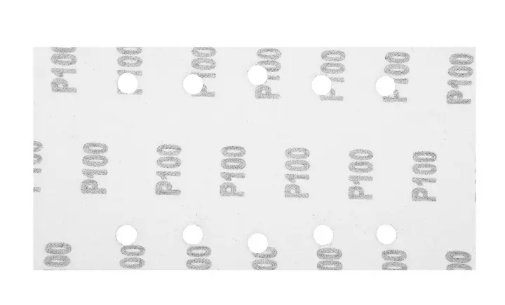 Cırt bantlı zımpara kağıdı 115 x 230 mm, P100, 5 adet, 10 delikli