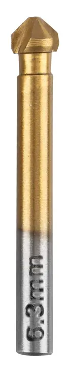 TiN kaplamalı pahlı havşa açma ucu, 6.3 - 20.5 mm, 6 parça set