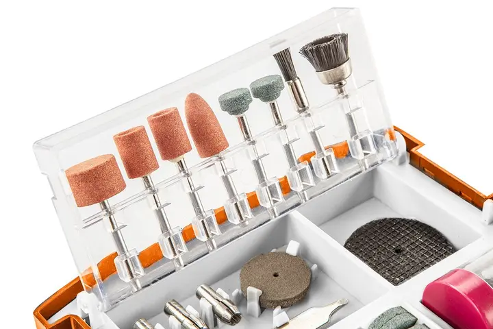 Mini taşlama makinesi aksesuarları, 99 parça set
