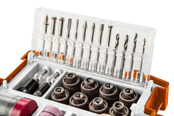 Mini taşlama makinesi aksesuarları, 99 parça set