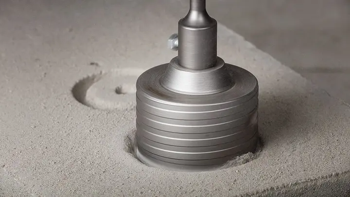HEX delik açma testeresi adaptörü ve kılavuz matkap ucu M22 200 mm