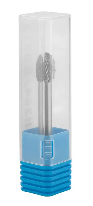 Metal freze ucu HM, tip E (oval), 8 x 13 mm, şaft 6 x 45 mm