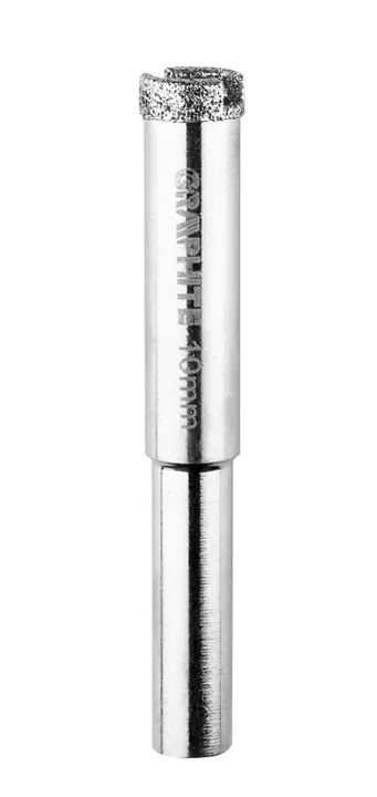 Elmas matkap ucu 5 - 12 mm, kılavuzlu, 6 parça set