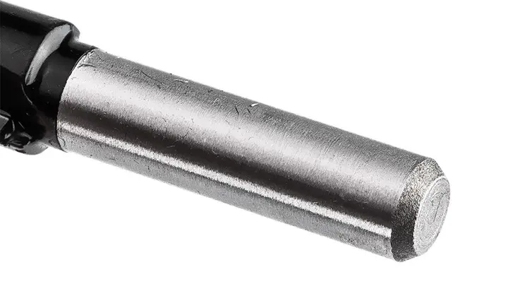 Ahşap için düz freze ucu, çift ağızlı, widia, 12 x 25 mm, sap 8 mm