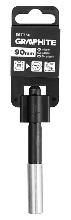 SDS Plus - 1/4'' HEX manyetik adaptör