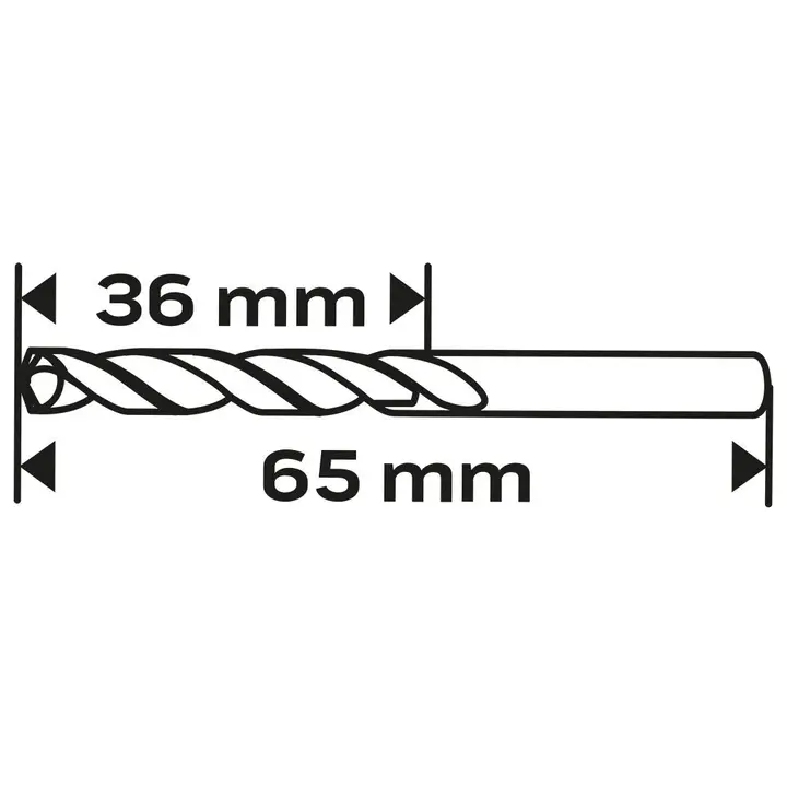 HSS-TiN metal matkap ucu