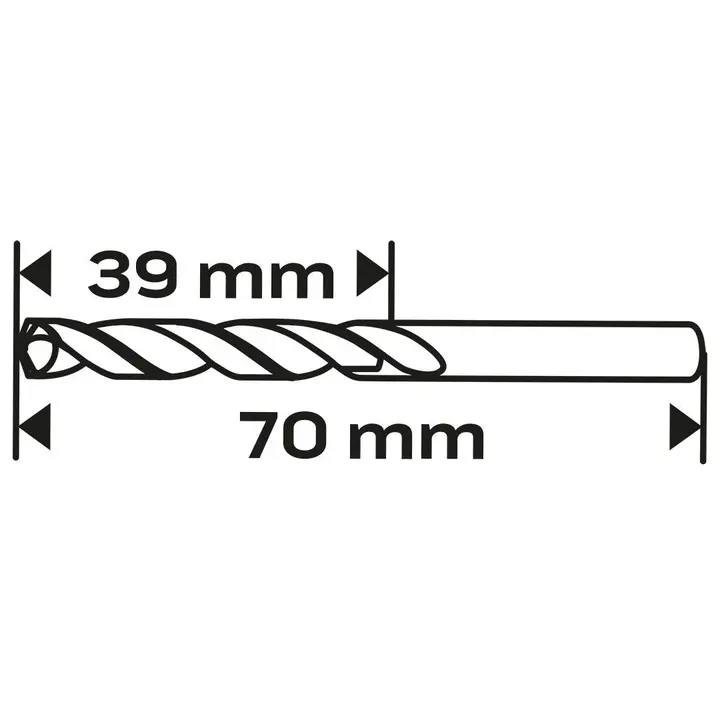 HSS-TiN metal matkap ucu