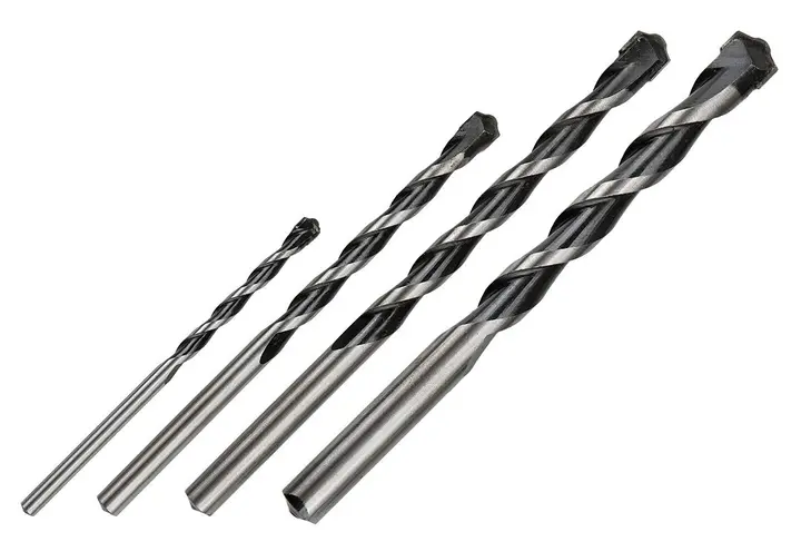 Beton matkap uçları 4-10 mm, 4 parça set, kelebek uçlu