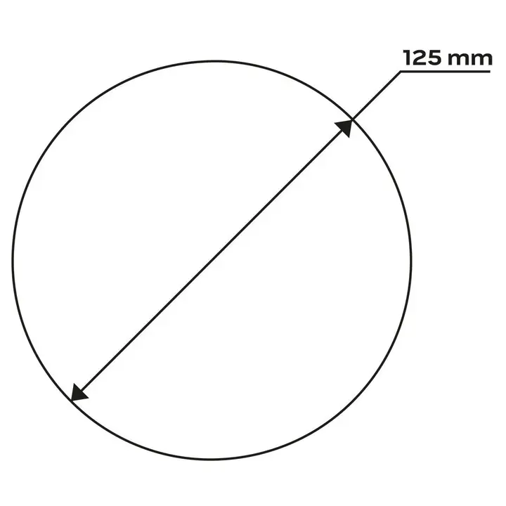 Cırt bantlı elmas cilalama diski 125 mm, P