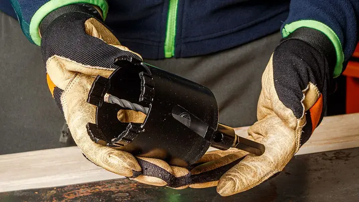 Kılavuz matkap ucu 6.5 x 10 mm, elmas delik açma testereleri için