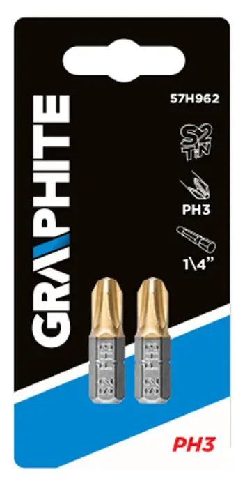 Tornavida ucu PH3 x 25 mm, 2 adet