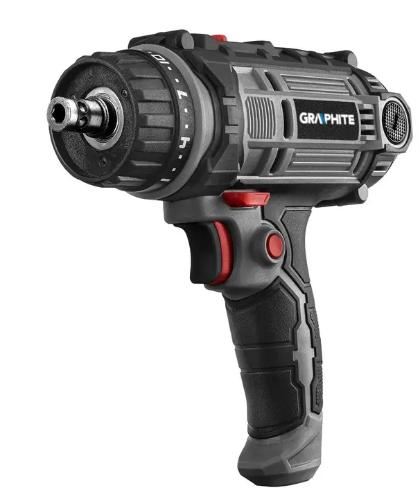 Akülü matkap/vidalama makinesi 300 W, 10 mm mandren, çanta