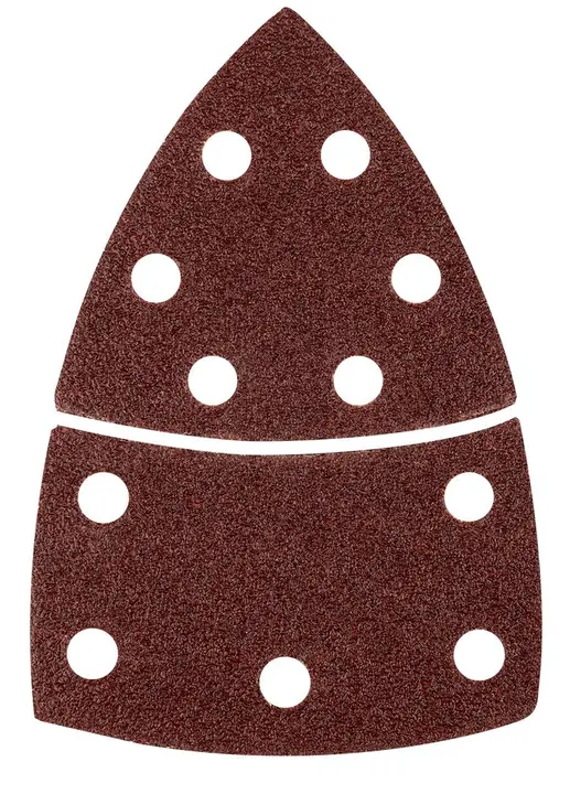 Zımpara kağıdı, cırt bantlı, iron 102 x 152 mm, P40, 5 adet, 11 delikli