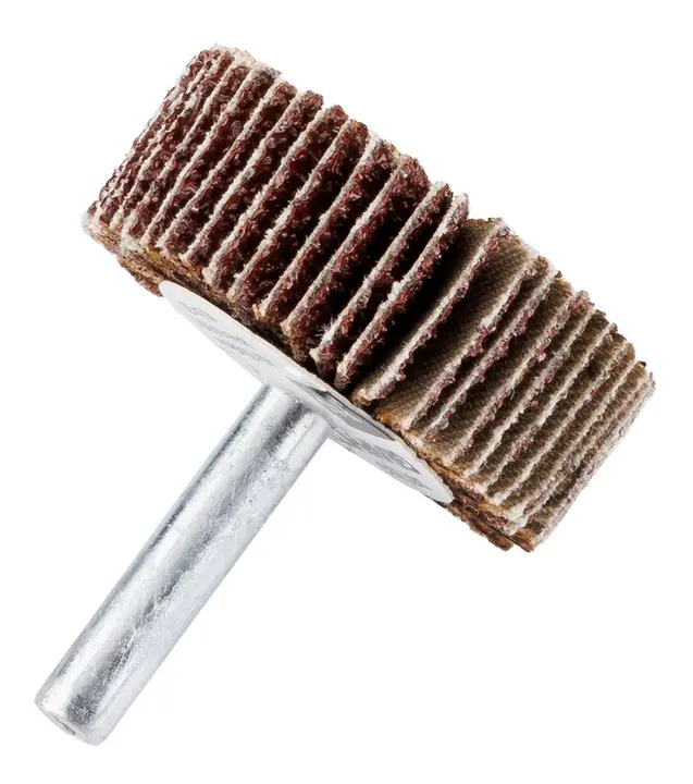 Saplı flap disk 40 x 15 x 6 mm, P40