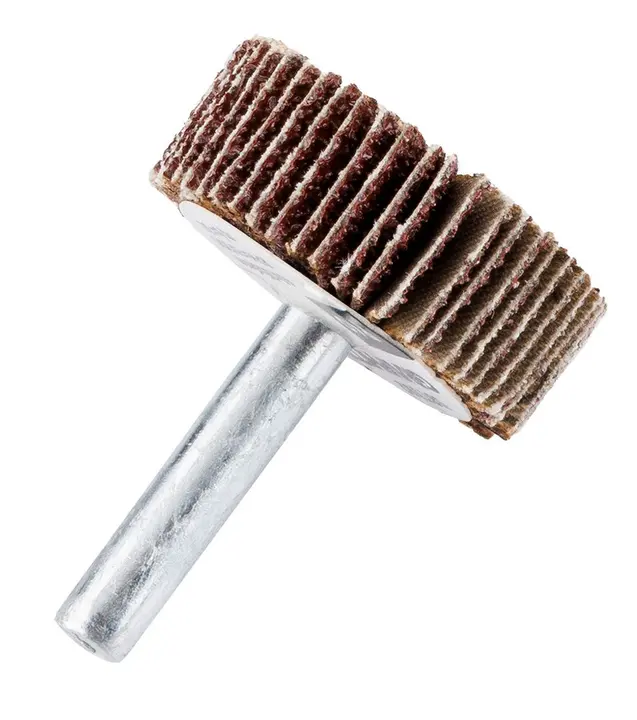 Saplı flap disk 30 x 15 x 6 mm, P