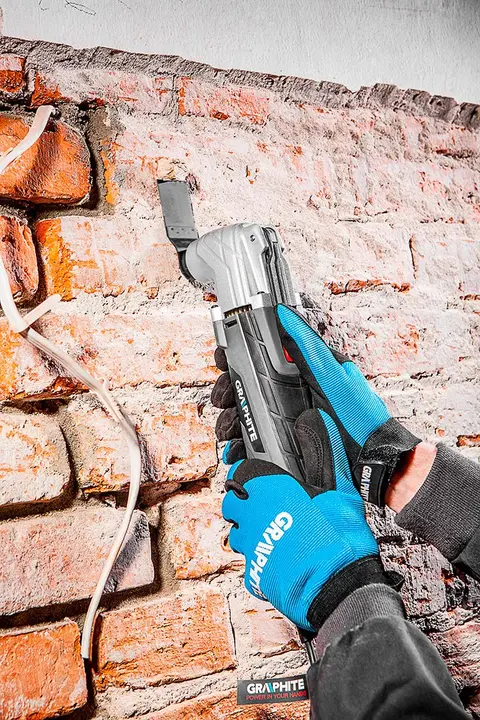 Çok fonksiyonlu alet 300W, titreşim hızı 15.000 - 21.000 dk-1, BMC