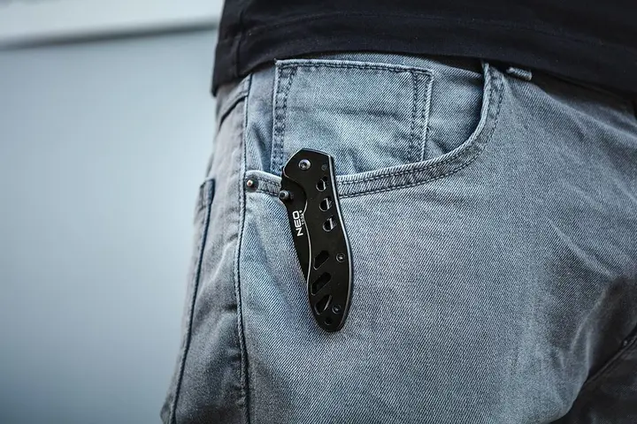 Çok amaçlı bıçak, 90 mm bıçak, katlanır