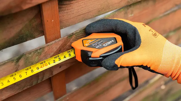 Çelik sarmalı şerit metre 5 m x 19 mm, inç