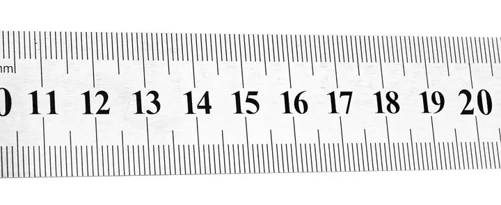 Cetvel 75cm, paslanmaz çelik