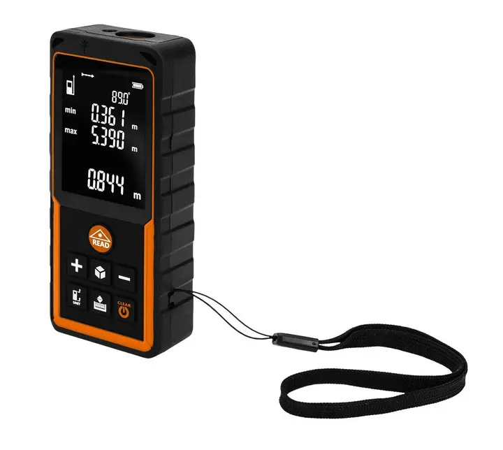 Lazer mesafe ölçer, 100 m menzil, IP