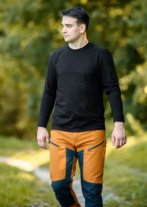 OUTDOOR iş pantolonu, 4 yönlü streç, hardal gri