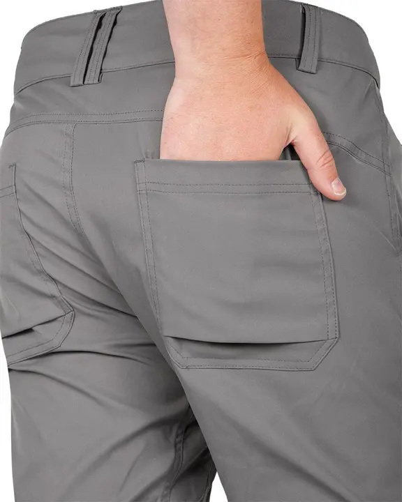 OUTDOOR iş pantolonu, 2 yönlü streç, gri