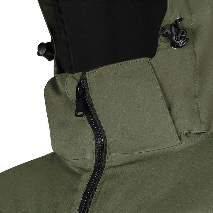 OUTDOOR kapüşonlu astarlı ceket, yeşil