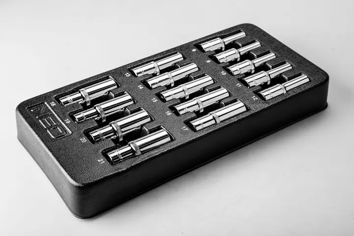 Uzun lokmalar 1/2, 8-21 mm, 14 parça set