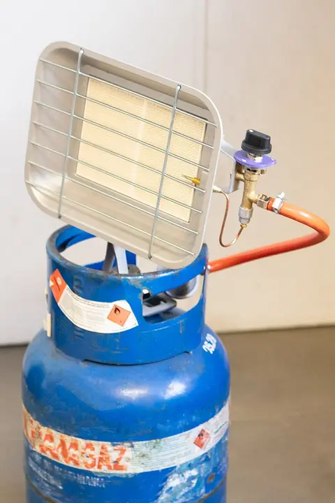 Gaz tüpü radyant ısıtıcı 4600W
