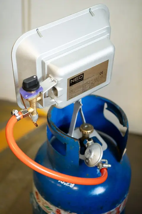 Gaz tüpü radyant ısıtıcı 4600W