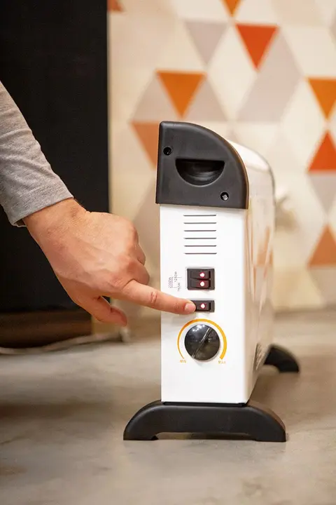 Termostatlı konvektör ısıtıcı 2000W, turbo