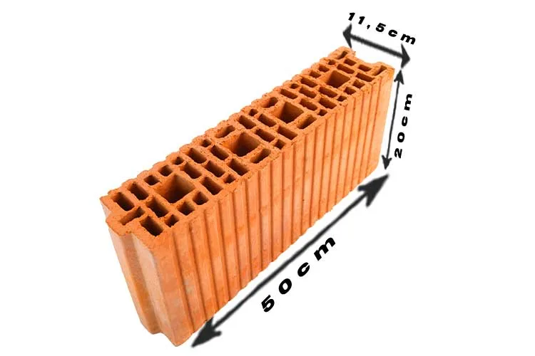 11.5'lik Ecotherm Tuğla