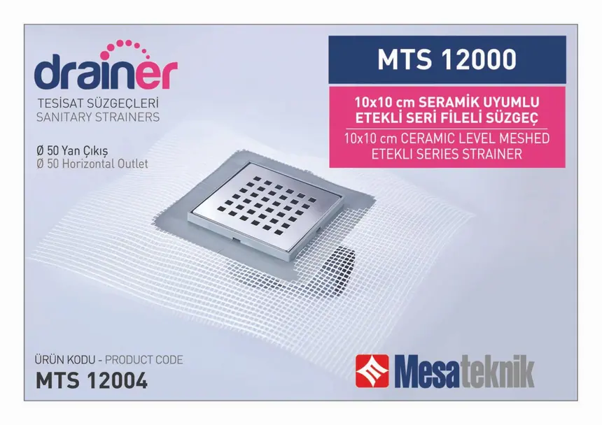 MTS 12000 Etekli Serisi Fileli 10 cm