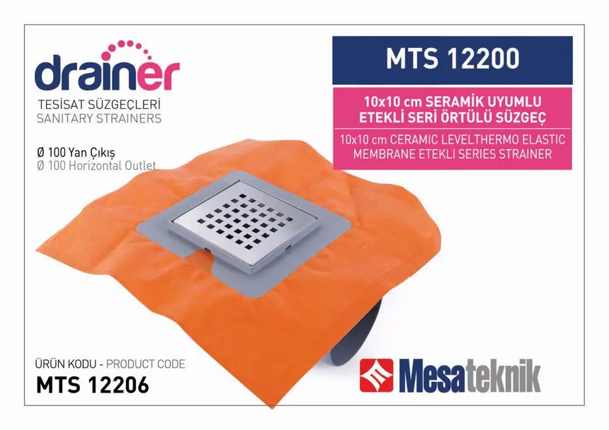 MTS 12200 Etekli Serisi Örtülü 10 cm