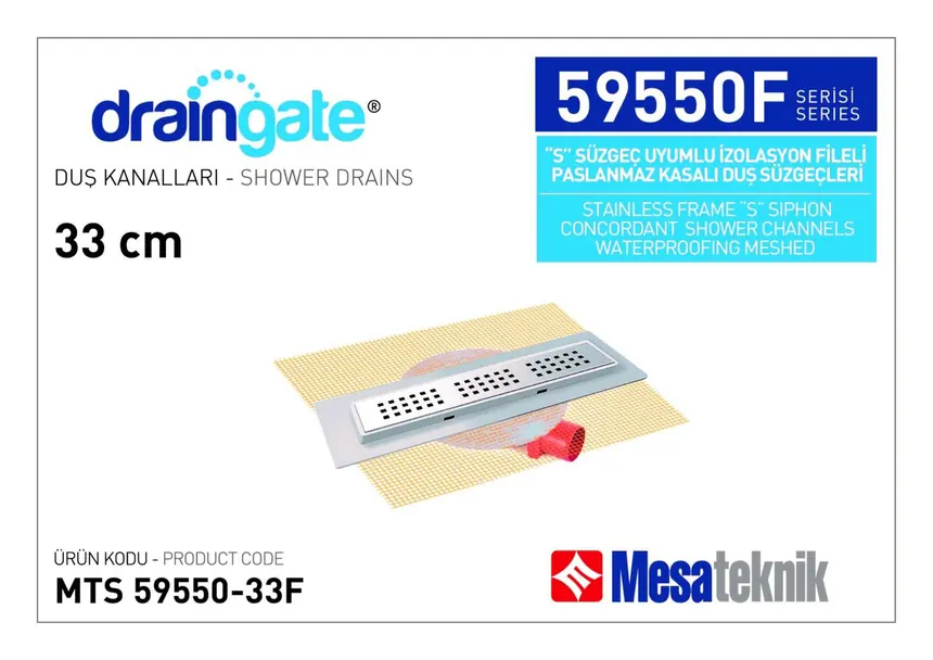 MTS 59550F S Sifon Uyumlu Seramik Seviyeli İzolasyon Fileli Seri