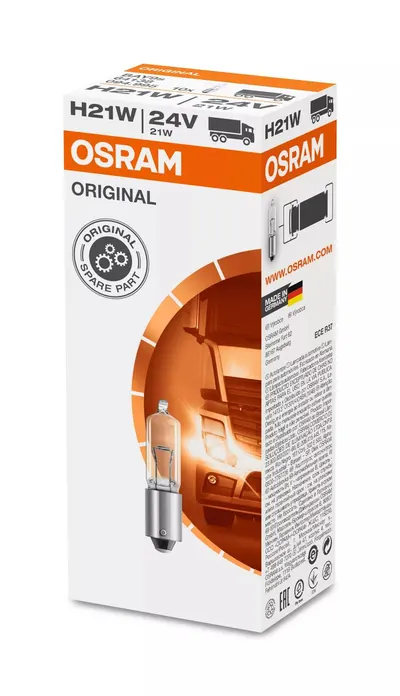 ORIGINAL - METAL BASE H21W 24 V