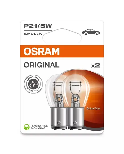 ORIGINAL - METAL BASE P21/5W 12 V